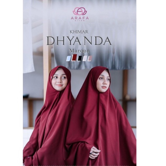 [ ARAFA HIJAB ] KHIMAR DHYANDA