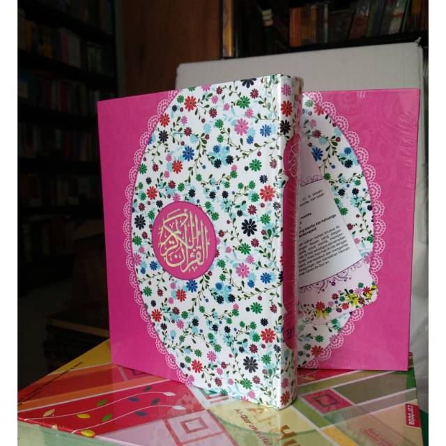 Al - Qur'an Terjemah & Tajwid Quran Yasmina B6 HC Pink Syaamil Qur'an