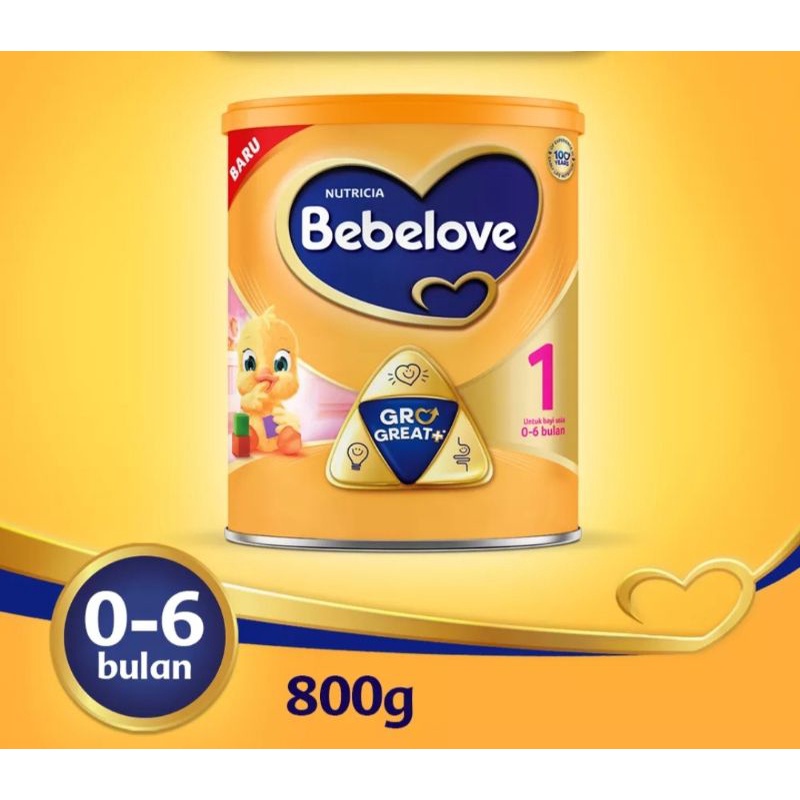 BEBELOVE 1 / 2  800gr kemasan kaleng