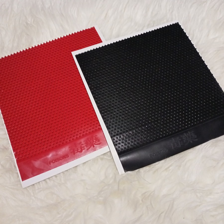 BINTIK PANJANG JAHANAM POISONS OX PINGPONG TENIS MEJA JAHAT BERACUN - Hitam