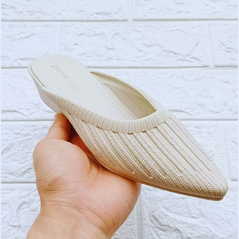 (COD)Sandal Selop Wedges Jelly Wanita Porto DTA