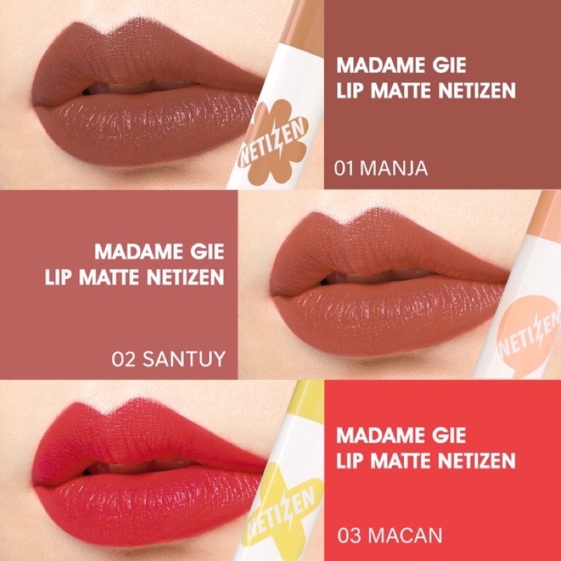 Madame Gie Netizen Lip Matte