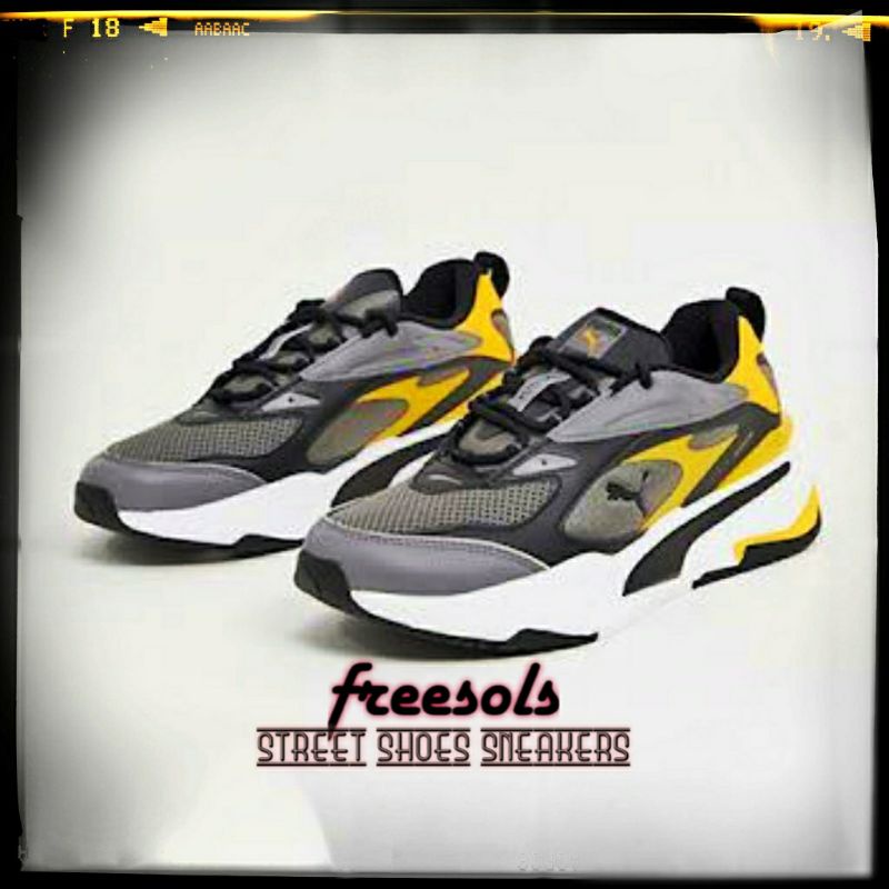 Puma RS-FAST Intro "Yellow-Grey/Black"