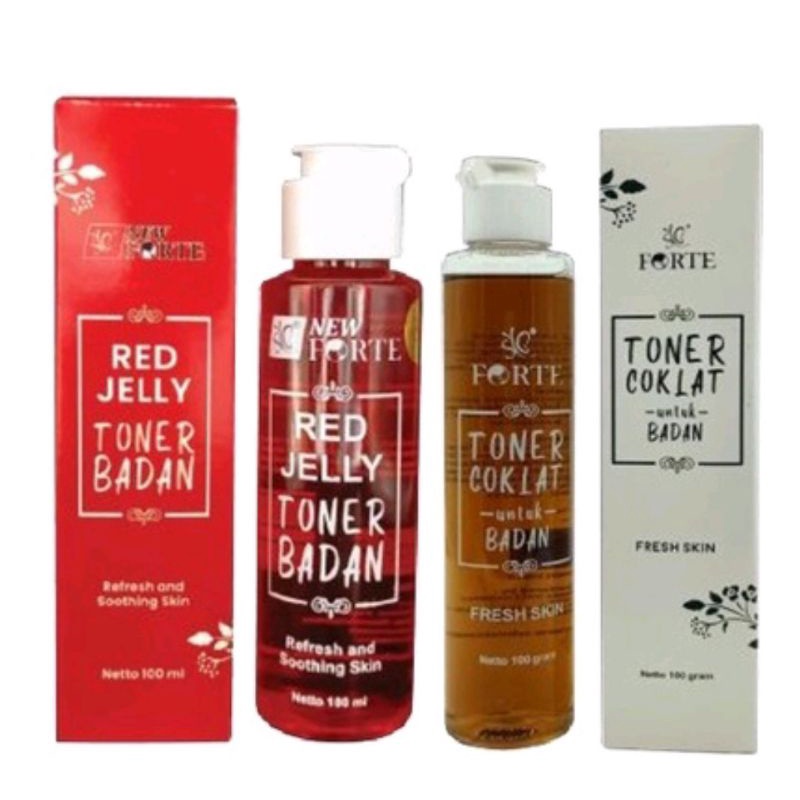 TONER BADAN RED JELLY | TONER COKLAT UNTUK BADAN