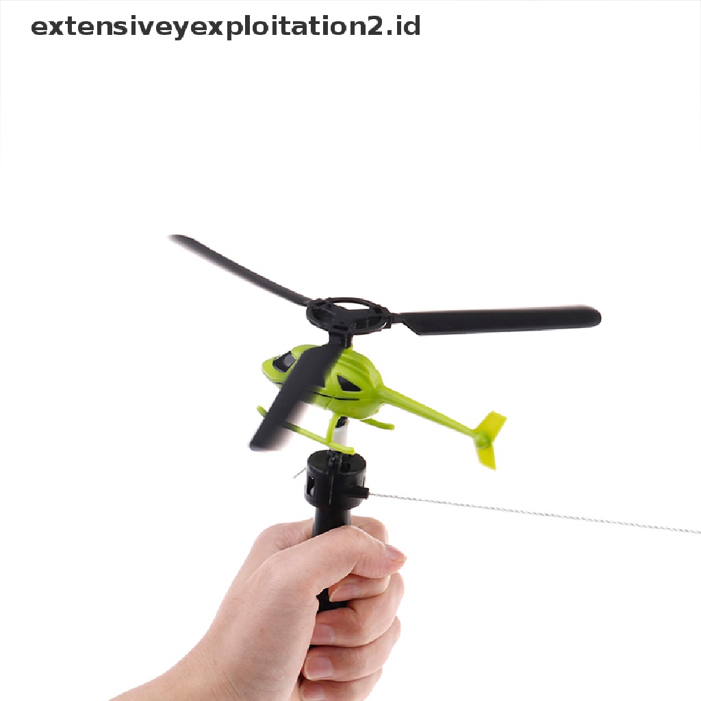 (Hotter1) Mainan Helikopter Tarik Untuk Bayianakoutdoor