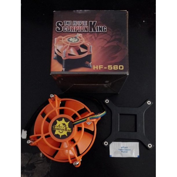 Fan Processor Scorpion King LGA 775 / Fan LGA 775 Scorpion King / Fan Processor LGA Baut