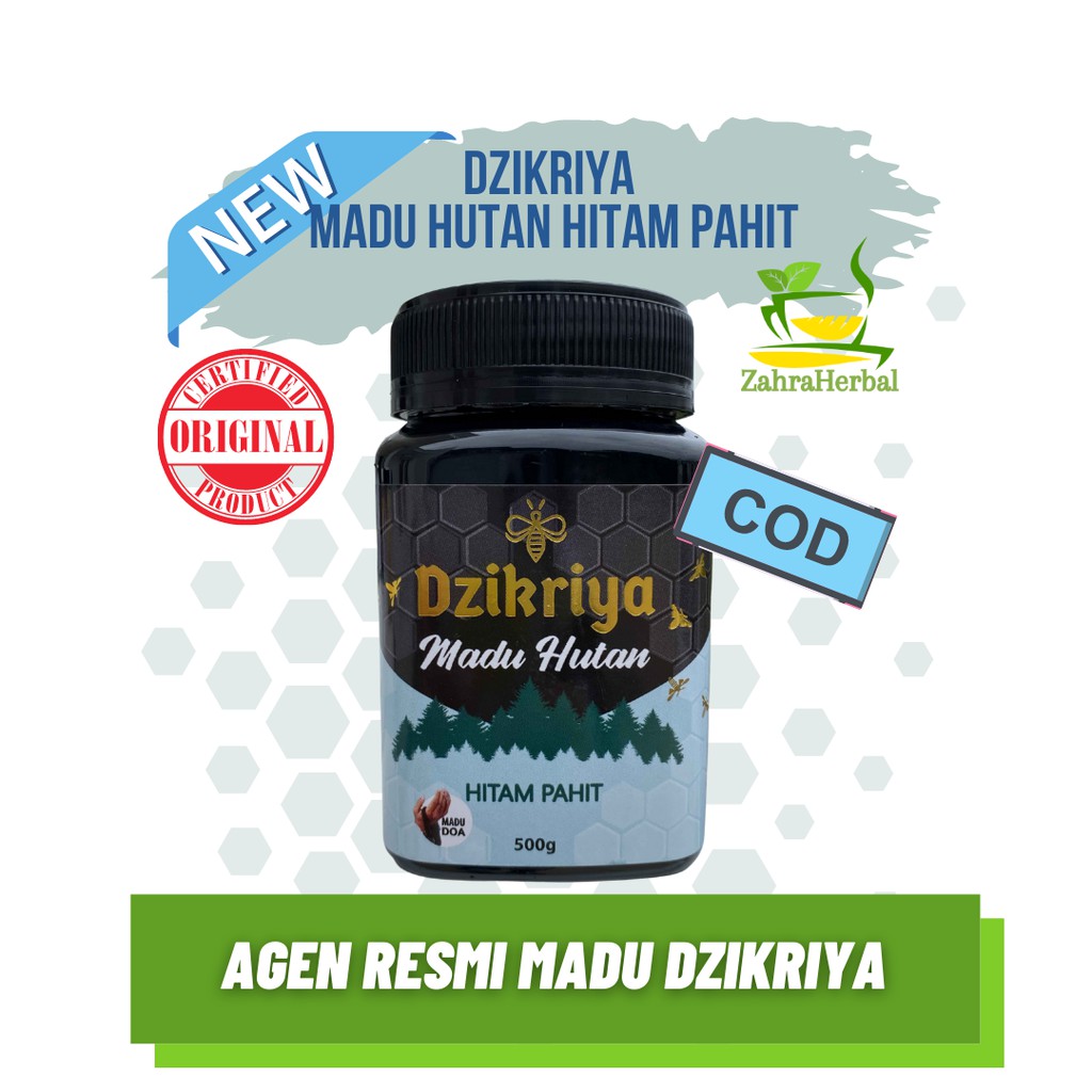 

DZIKRIYA Madu Hutan Hitam Pahit - Harga sudah termasuk INFAQ10%