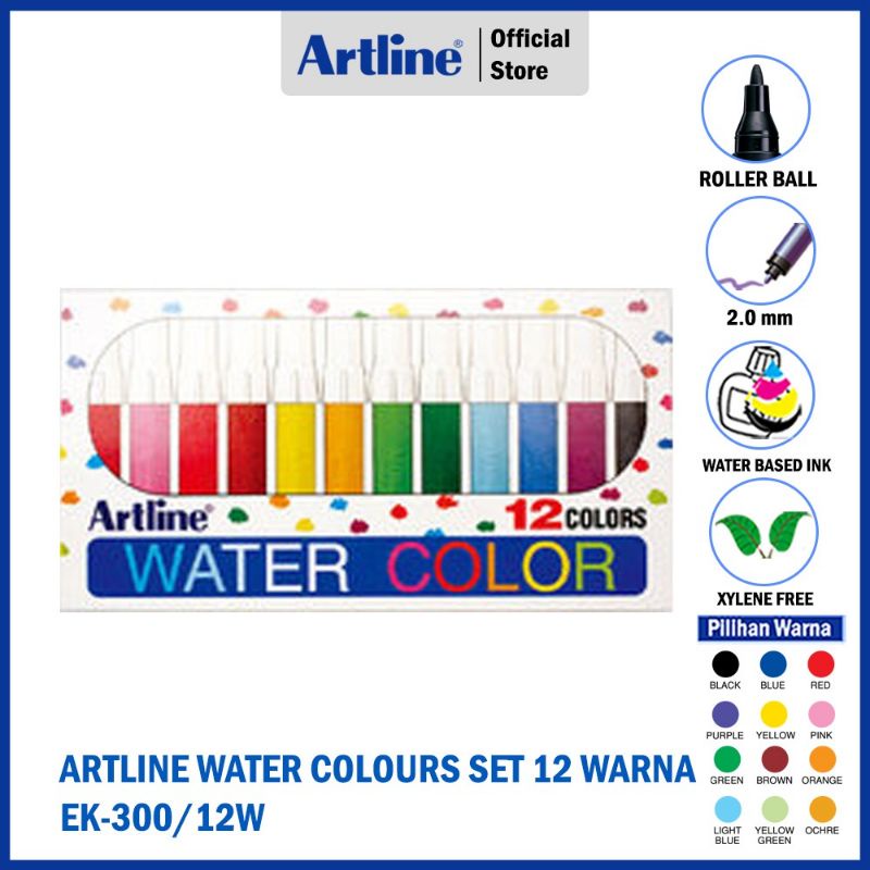 

Artline Water Colours EK-300