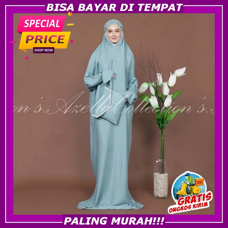 Mukena Setelan Dewasa Bordir Zayna Rayon Premium Mukna Kekinian Mukna Mewah Mukna Murah Mukena Dewas