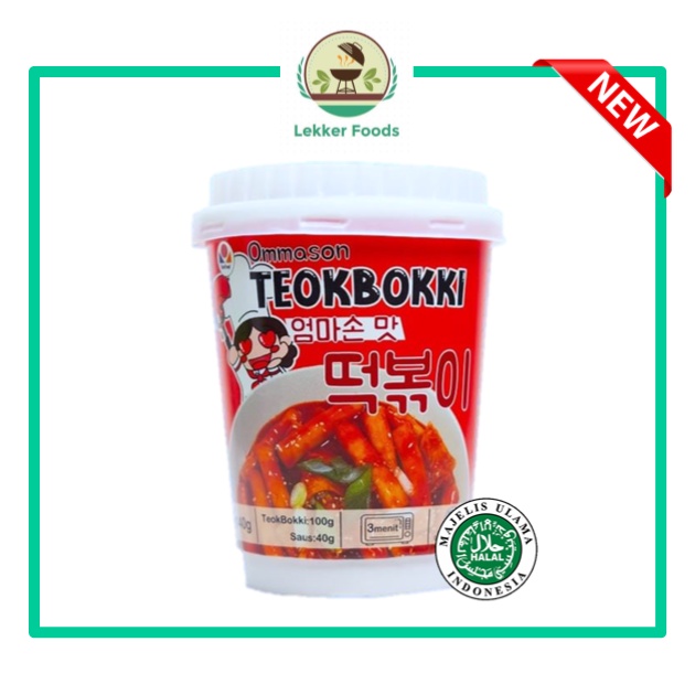 Ommason Teokbokki Cup 140gr HALAL