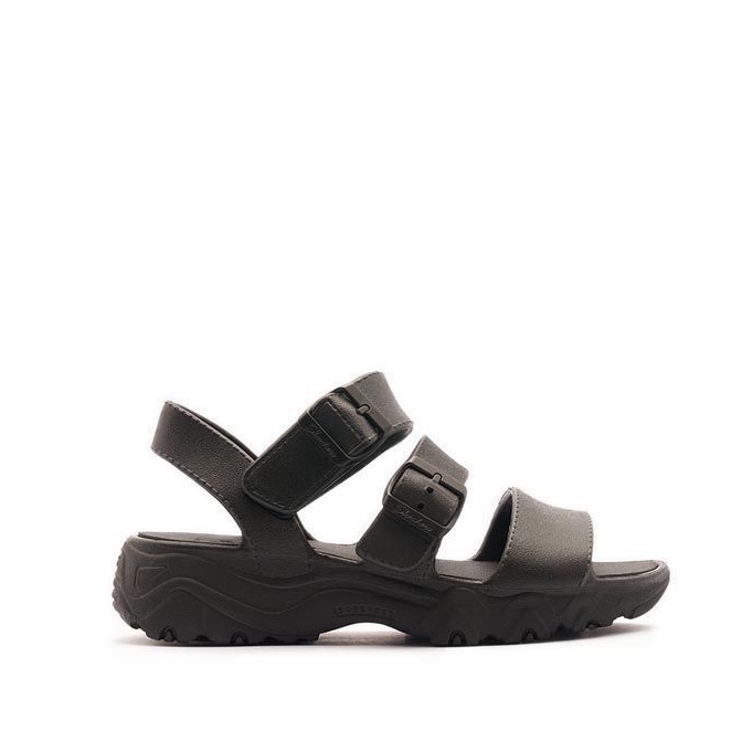Skechers D'Lites 2.0 Cali Gear Style Icon Women's Sandals - Black Original