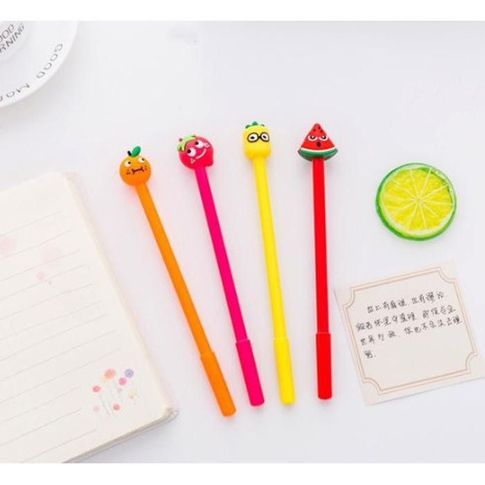 

PENA MINI FRUITS / PULPEN UNIK LUCU Berkualitas [1KG 104PCS]