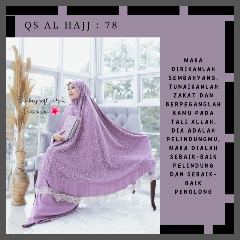 mukena Dalanova Turkey