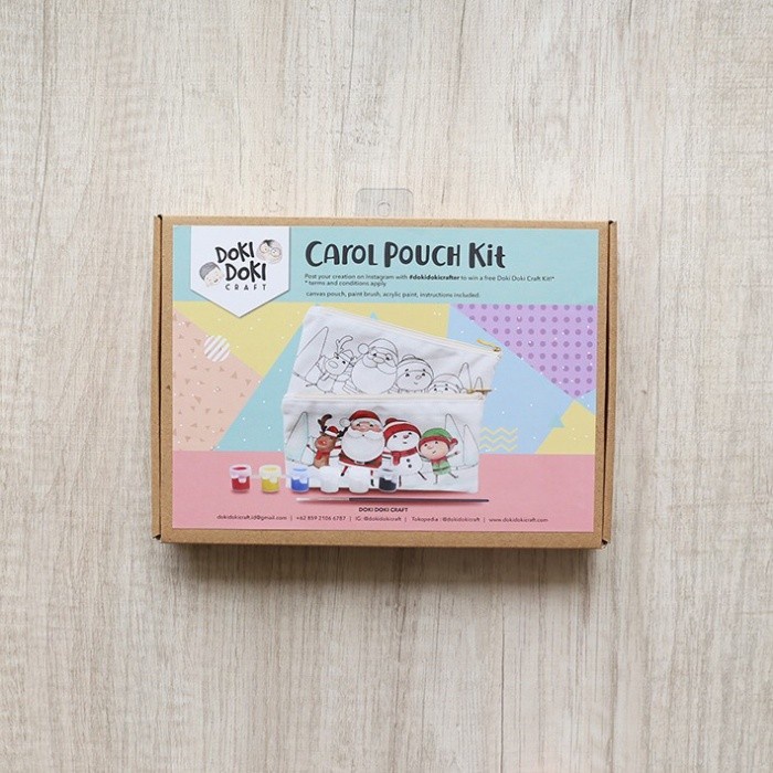

Produk Terbaru Doki Doki Xmas Carol Pouch Painting Craft Kit - Diy - Christmas Natal