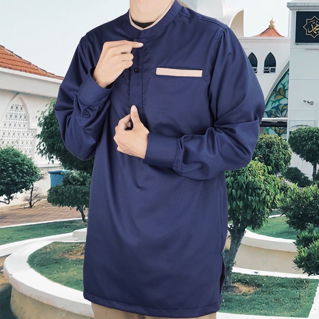 BIG SALE PAKAIAN  BAJU KOKO AHTAR PRIA LENGAN PANJANG MUSLIM