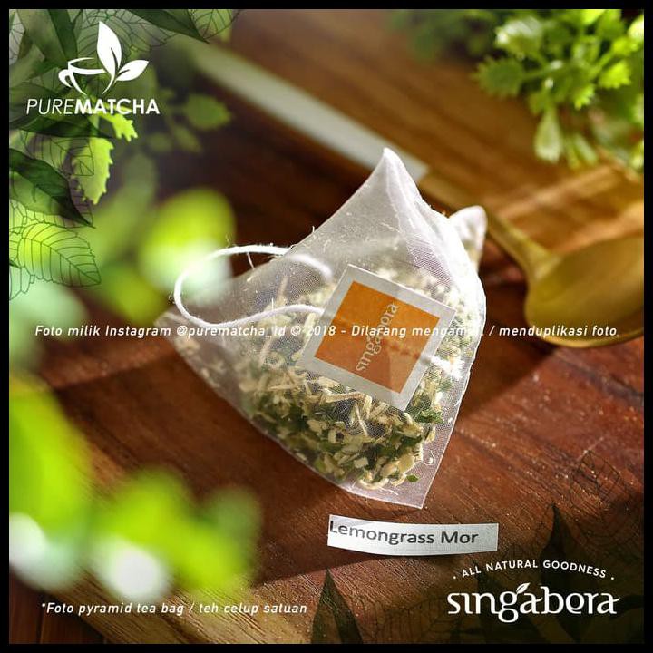 

Singabera Teh Premium Indonesia - Singabera Lemongrass Moringga 100 Tb