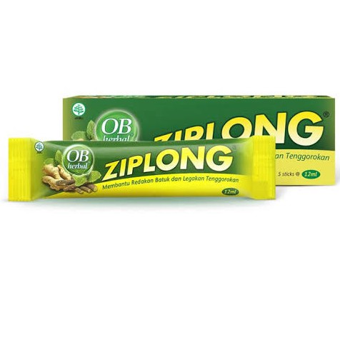 OB HERBAL Ziplong Obat Batuk [5 Sticks]