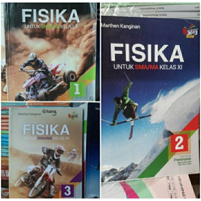 FISIKA KLS10,11,12 SMA bekas