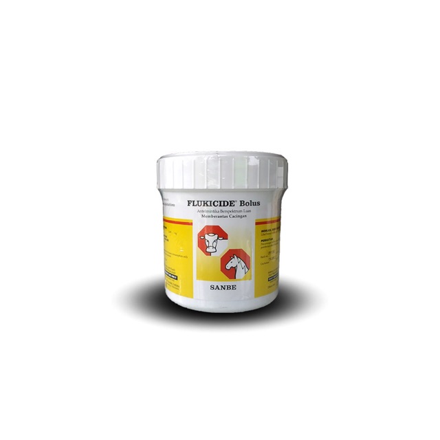 

CUCI GUDANG PRODUCT EXP DISC 50% / Sanbe Farma / Flukicide 42 Bolus memberantas infestasi cacing pada sapi, domba, kambing dan kuda