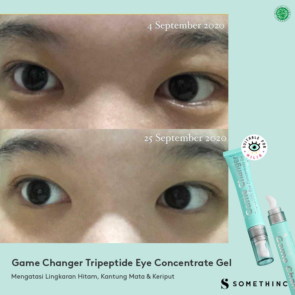 [ FREE GIFT ] SOMETHINC GAME CHANGER Tripeptide Eye Concentrate Gel 20ml