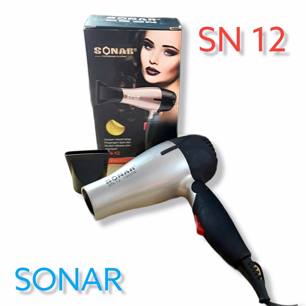 Hairdrayer Sonar SN-12 Hitam