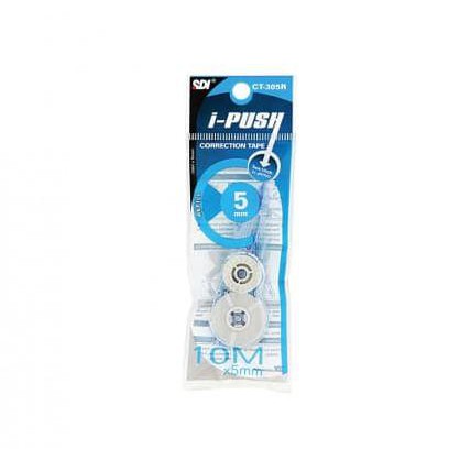 

REFILL CORRECTION TAPE / TIP-X KERTAS (5MMX10M) I-PUSH SDI CT-305