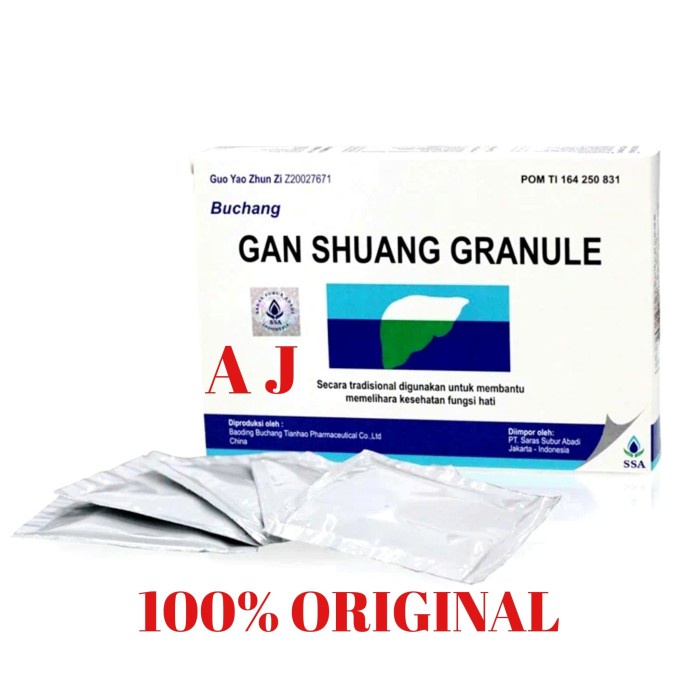 BUCHANG GAN SHUANG GRANULE - OBAT LIVER BERKHASIAT
