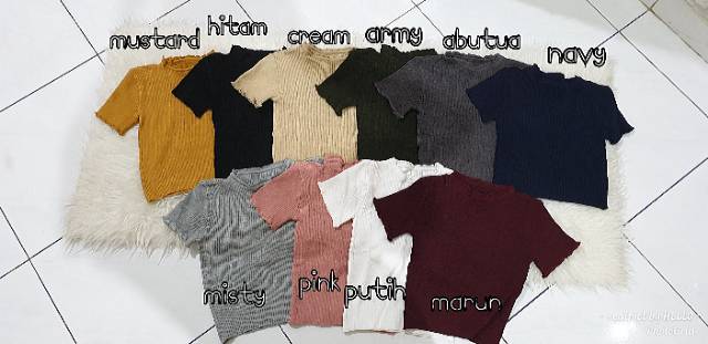 CROP KNIT KRIWIL REALPICT