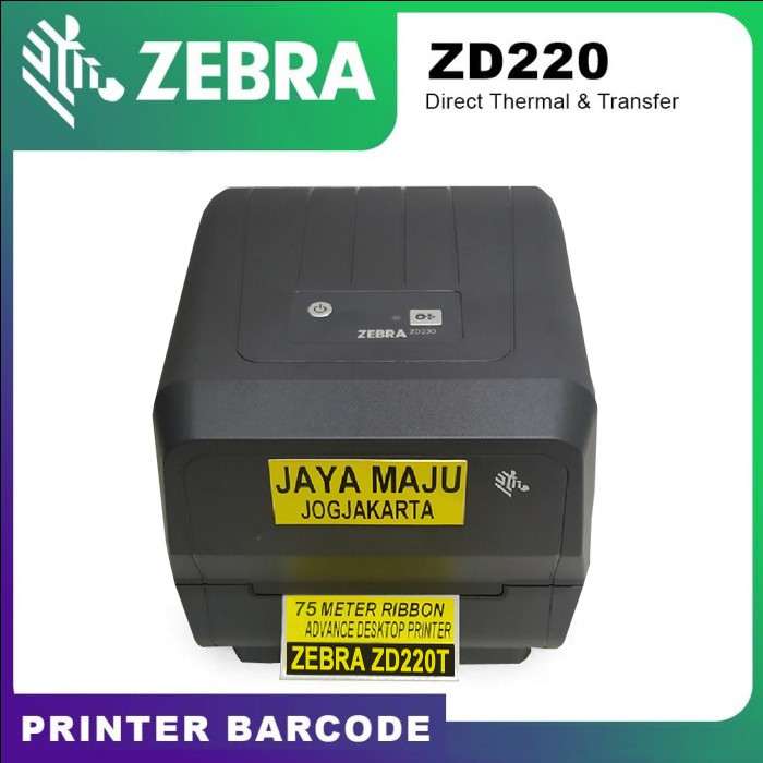 Barcode Printer Zebra ZD-220 / ZD220, Pengganti Zebra GC420t / CG-420t