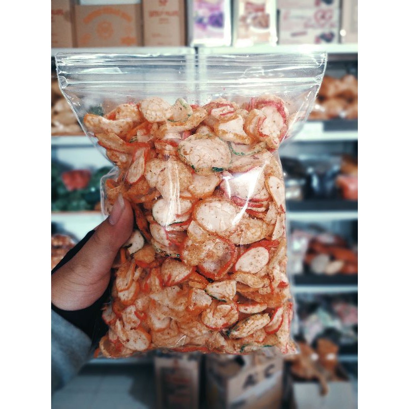 

KRUPUK SEBLAK 250gr/Snack kiloan/ekonomis