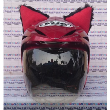 Kuping Helm, Kuping Kucing Helm, Kuping kucing Helm Murah, Kuping Halfface, Kuping Kucing Fullface,H