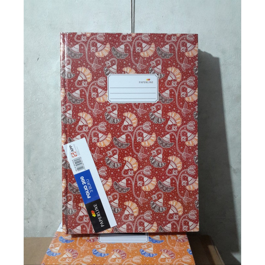 Buku Tulis Hardcover Paperline Folio 200 Lembar ( PCS )