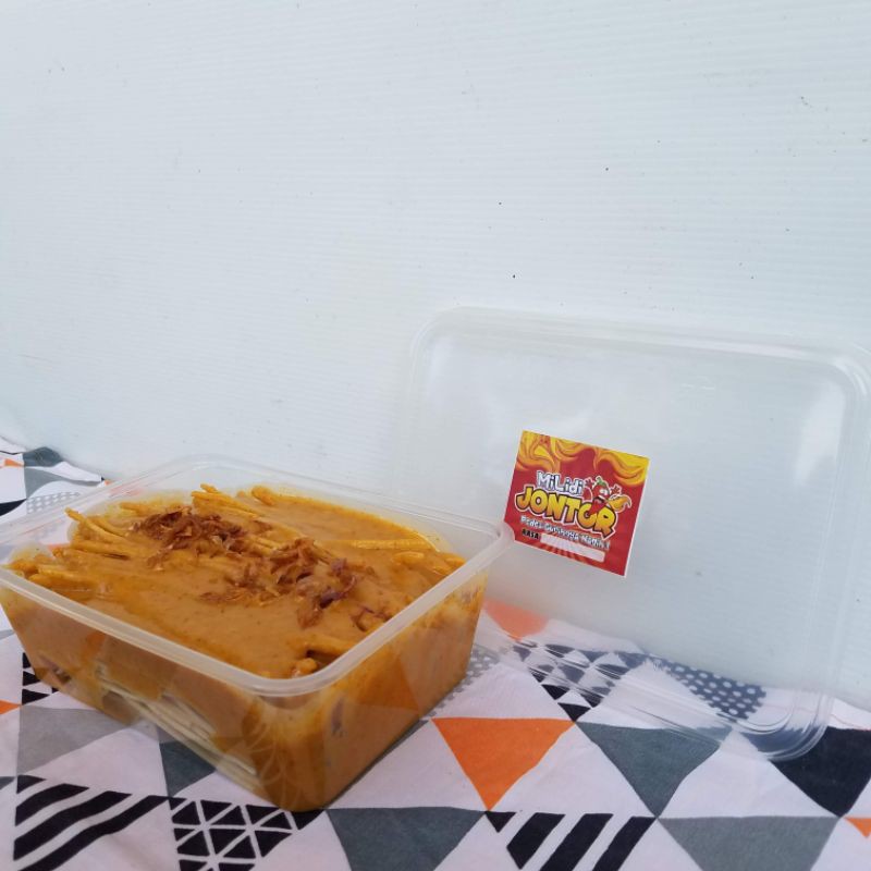 

Milidi snack jontor bumbu basah box 500ml full bumbu
