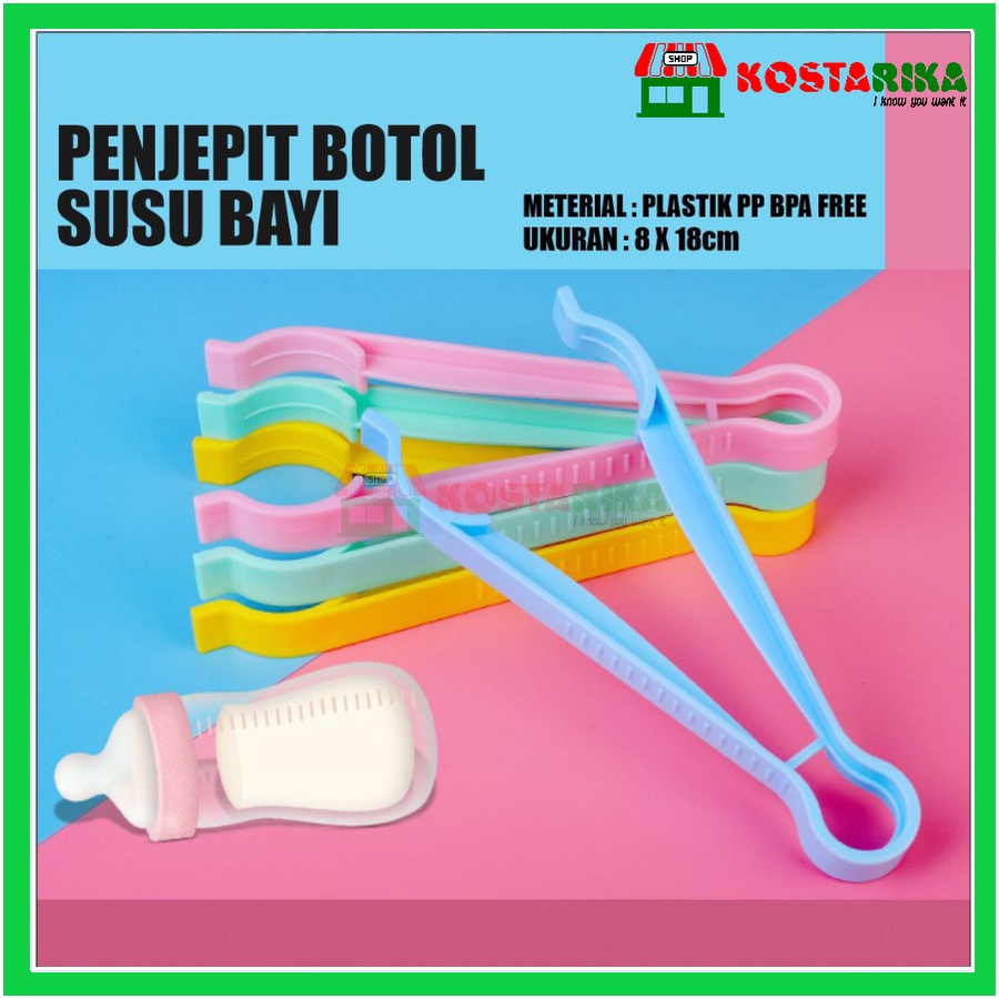 Penjepit Botol Susu Bayi Capitan Sterilisasi botol Pencapit Botol Asi Anti Slip