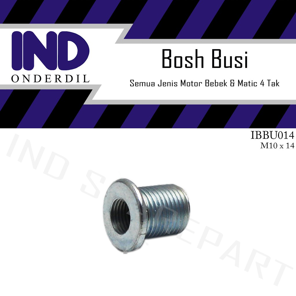 Bosh-Bos Baut-Baud Over Lubang Busi Jupiter MX/King/Vixion Old-New/D-Tracker/KLX