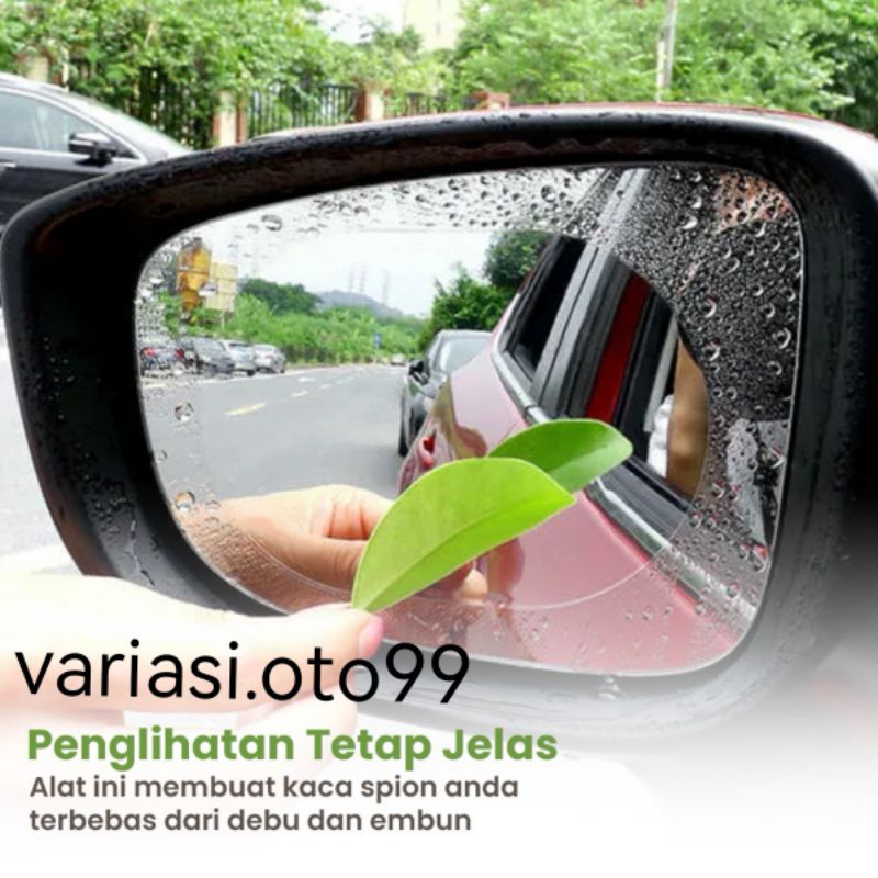 ANTI FOG KACA SPION MOBIL 2PCS WATERPROOF CAR PROTECT ANTI GORES ANTI EMBUN AIR