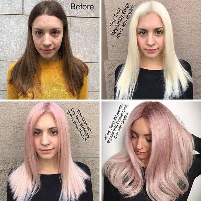 Diskon|Termurah|Flash Sale BLEACHING RAMBUT GUY TANG MYDENTITY & OLAPLEX Garansi Termurah|Harga