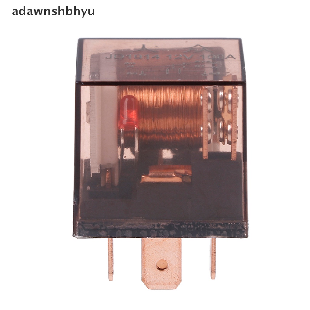 Relay Otomotif Tahan Air Adawnshbhyu12/24V 100A 4/5Pin SPDT relay Perangkat Kontrol Mobil