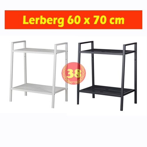 KARGO [SIAP KIRIM] LERBERG (S) PENDEK 60 x 70 CM KOKOH RAK PENYIMPANAN SUSUN 4 TINGKAT BAJA BESI STO