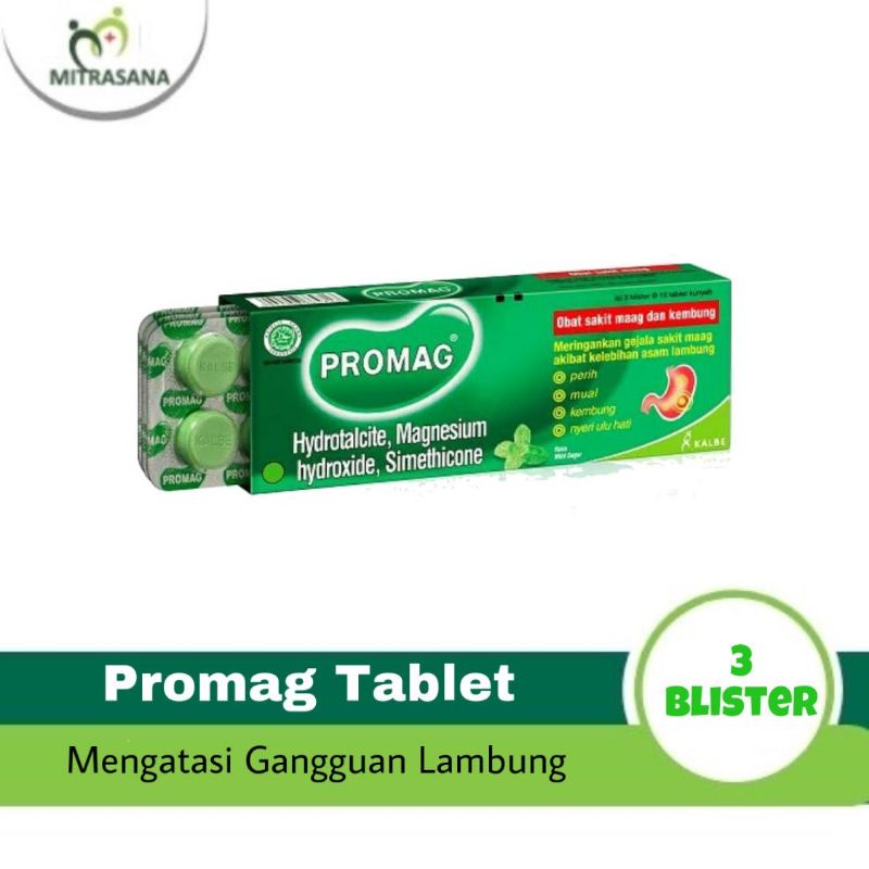 Promag Tablet 1 Box @ 3 Blister
