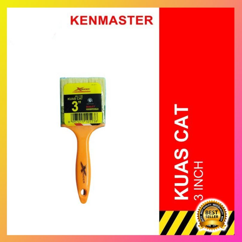 

Diskon Xander XD-1198 Kuas Cat 3 Inch Gagang Plastik