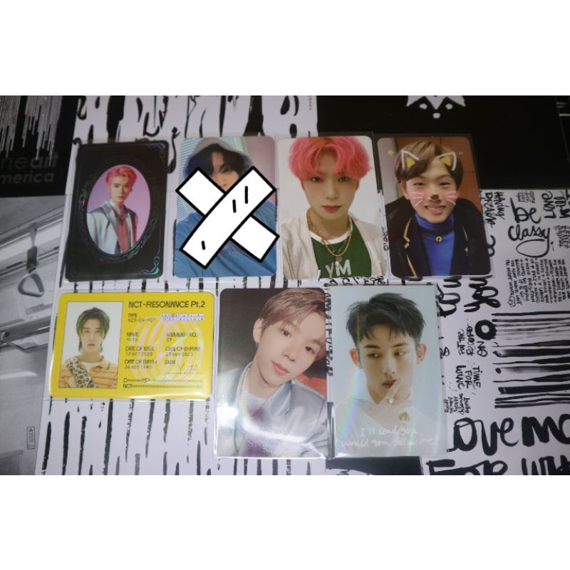[ready] YB JAEHYUN/JAEHYUN WELKIT 2020+POSTCARD/ID CARD YUTA/PC JISUNG MFAL/JAEHYUN DEPARTURE/SHOTAR