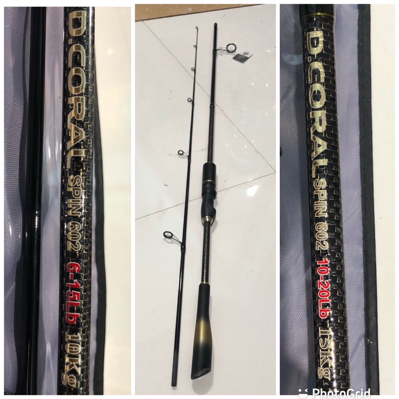 Joran Pancing Fuji Carbon Material Kenzi D Coral Spin 602