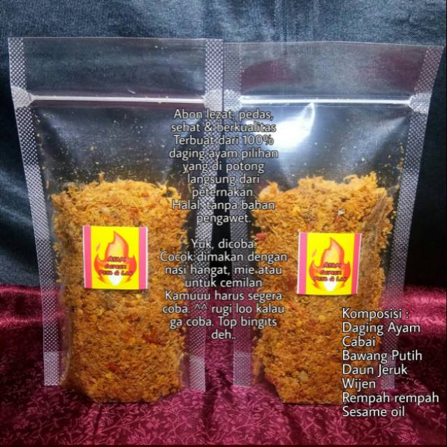 

Abon Ayam Geprek Petaqilan