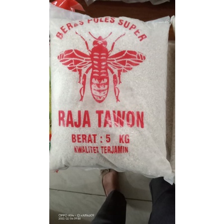 

Beras Raja Tawon kemasan 5kg