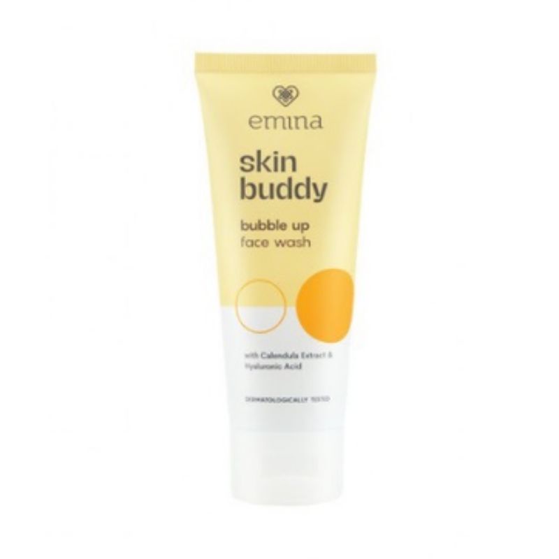 Emina Skin Buddy Bubble Up Face Wash 60ml /Pembersih Wajah / Facial Wash / Cuci Muka / Sabun Muka