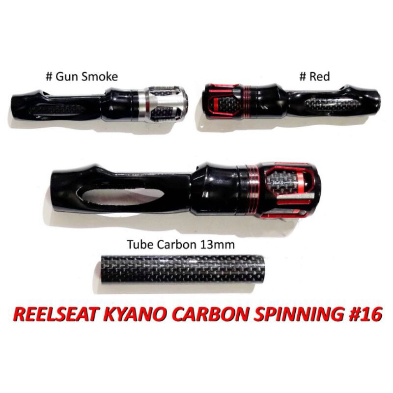 Reel Seat BC Spinning Kyano C14 16mm 18mm Premium Quality Dudukan Joran Pancing Bait Casting Origina