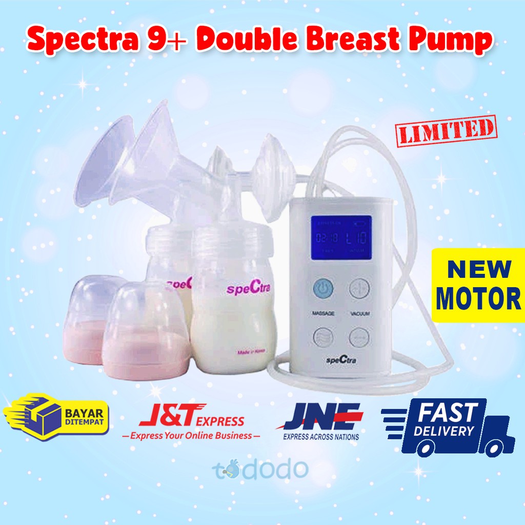 Promo Breast Pump Spectra 9 plus 9+ Pompa Asi original New Motor Hospital Grade