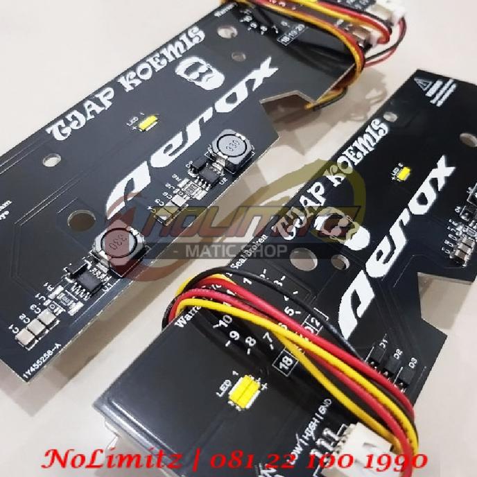 Upgrade Headlamp PCB Lampu Utama 90 Watt Yamaha Aerox 155