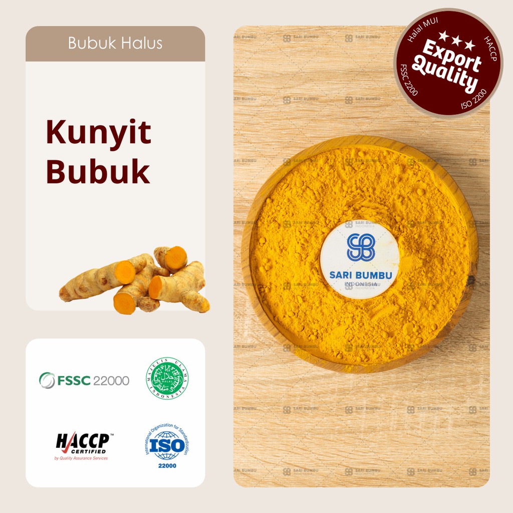 Jual Tumeric Powder Kunyit Bubuk 250 Gram Shopee Indonesia 2806